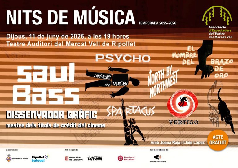 Nits de Música: El mestre dels títols de crèdit, Saul Bass