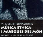 7è Cicle Internacional de Música Ètnica i Musiques del Món a Ripollet.