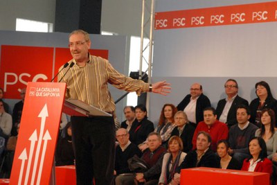 El PSC Ripollet participa a un acte a Sabadell per "plantar cara a la crisi".