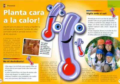 Consells per prevenir els efectes de l'onada de calor.