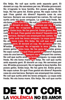 Es commemora el Dia internacional per eliminar la violència vers les dones.