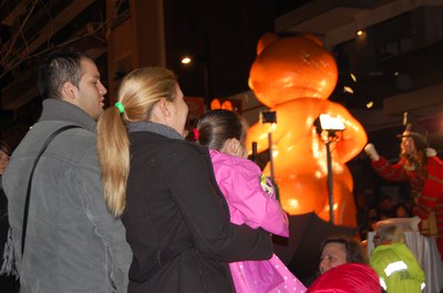 Cavalcada multitudinària malgrat la pluja.