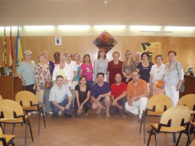 Els voluntaris per la llengua segueixen amb la seva feina.