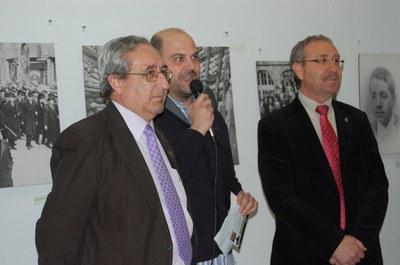 Es presenta l'exposició de Manuel Azaña al Centre Cultural.