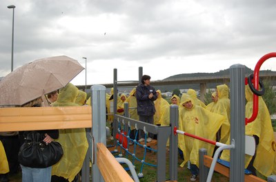 S'inaugura una nova estructura d'oci per a la Gent Gran al vial del Ripoll.