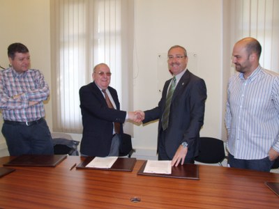 Signat un conveni entre l'Ajuntament i el Jutjat de Pau pel Programa de Mediació Ciutadana.