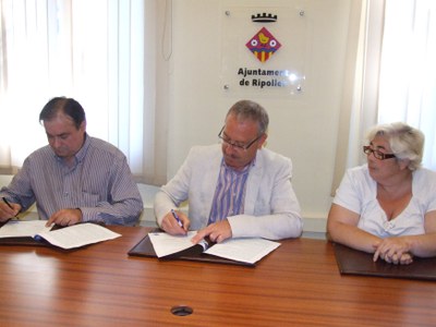 Renovat el conveni de recollida d'olis.