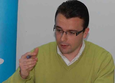 El president de NNGG, Francisco Javier Tapia, a la llista electoral per Barcelona.