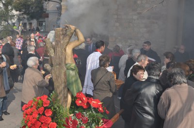 La Parròquia de Sant Esteve celebra el dia de Sant Sebastià.