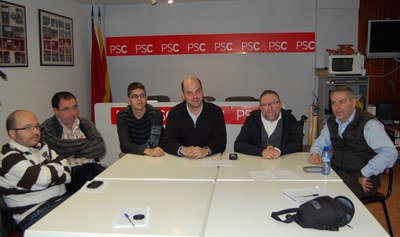 Juan Parralejo repeteix com a candidat del PSC per a les properes eleccions municipals.