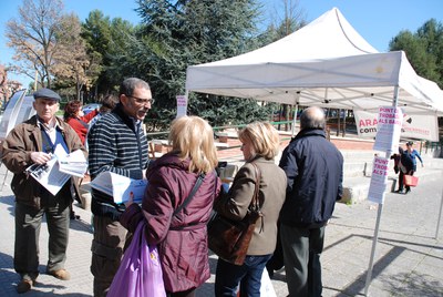 Municipals 2011El COP-CpR continua amb la campanya de presència als barris.