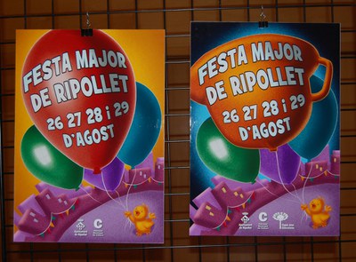 Els globus protagonitzen el cartell de la Festa Major 2011.