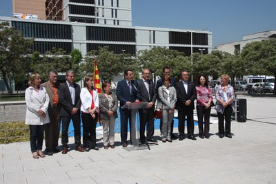 Municipals 2011Els candidats del PSC al Vallès Occidental rebutjen les retallades en sanitat.