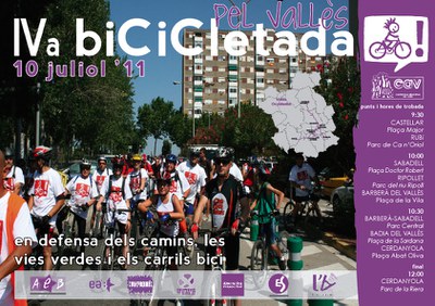 Arriba la IV Bicicletada del Vallès.
