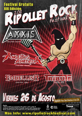 Torna el Ripollet Rock Festival per Festa Major.