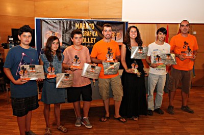 Ripollet Acció Fotogràfica entrega els premis de la Marató.
