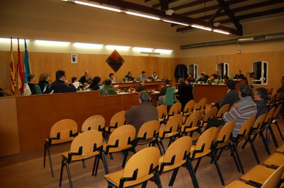 El Ple aprova els pressupostos per a 2012 amb una reducció del 2,7%.