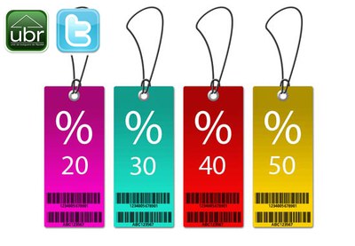 La UBR fa ofertes a través de les xarxes socials.