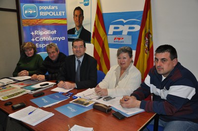 El PP de Ripollet avisa al govern municipal que "amb aquestes polítiques no anem bé".