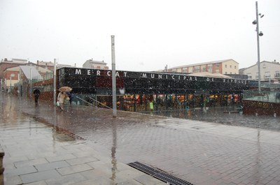 Comença a nevar a Ripollet (10 h.).