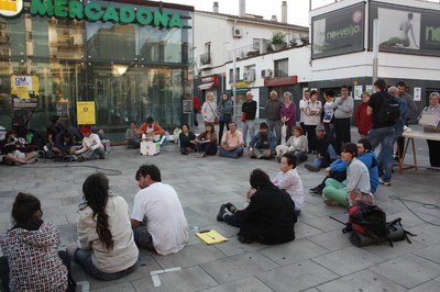 L'Assemblea Ripollet celebra un any del moviment 15 M.