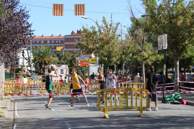 L'esport per Festa Major, a l'aire lliure.