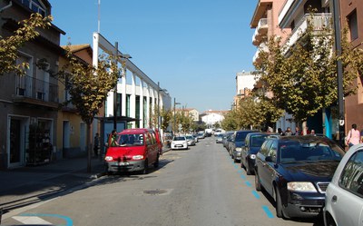 Inici de l'horari d'hivern de la rambla de vianants.