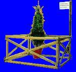 Instal·lats els punts de recollida d’arbres de Nadal.