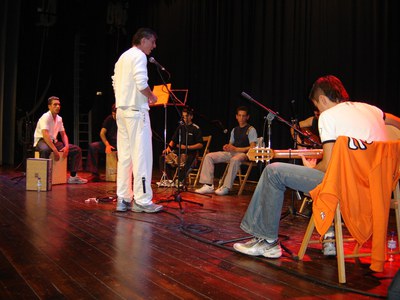El grup 'Chanelas' grava la seva primera maqueta al Teatre Auditori.