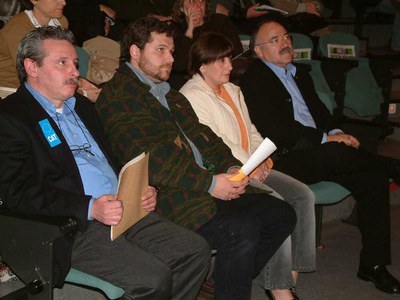 Carod-Rovira defensa el 'no' al Constitució Europea a l'acte comarcal d'ERC a Ripollet.