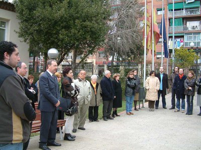 Ripollet recorda l'atemptat de l'11-M.