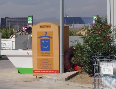 ‘Roba amiga’ recull més de 27 tones de tèxtil durant el primer semestre.