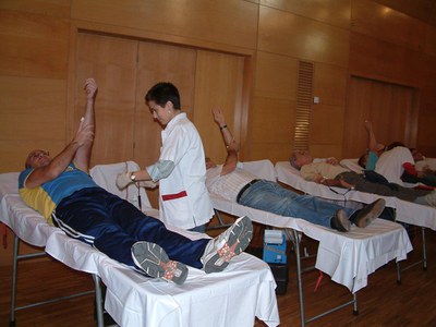 La 3ª Jornada extraordinària de donació de sang realitza 186 extraccions.
