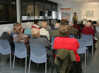 S’inicia el cicle de conferències ‘Salut i qualitat de vida’.