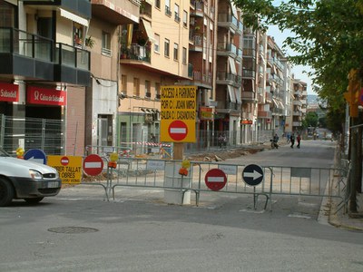 El PP parla de mala planificació de les obres de la Rambla .