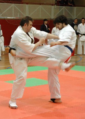 Campionat de Catalunya de karate.
