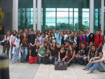 Els alumnes de l'IES Lluís companys fan un intercanvi amb un institut de Perpinyà.