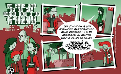 Jornades participatives sobre el Pla Local per a la Convivència.