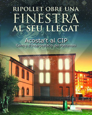 Diumenge 25 de març, inauguració del Centre d'Interpretació del Patrimoni.