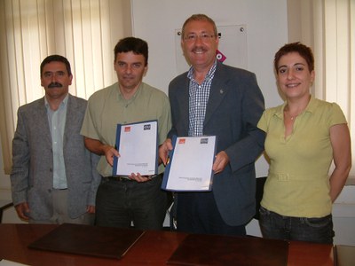 PSC i CiU presenten el nou cartipàs i els acords del pacte de govern per la legislatura 2007-2011.