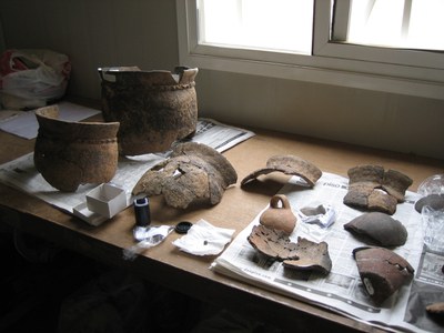 Localitzades restes de l'Edat de Bronze al parc dels Pinetons..