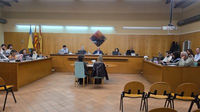 Acords del Ple Municipal d'octubre de 2026.
