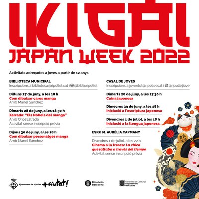 Arriba la 4a edició de la Ikigai Japan Week.