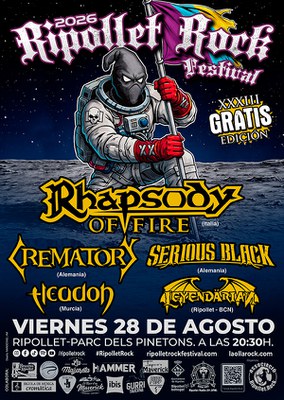 Cartell del Ripollet Rock Festival 2026.