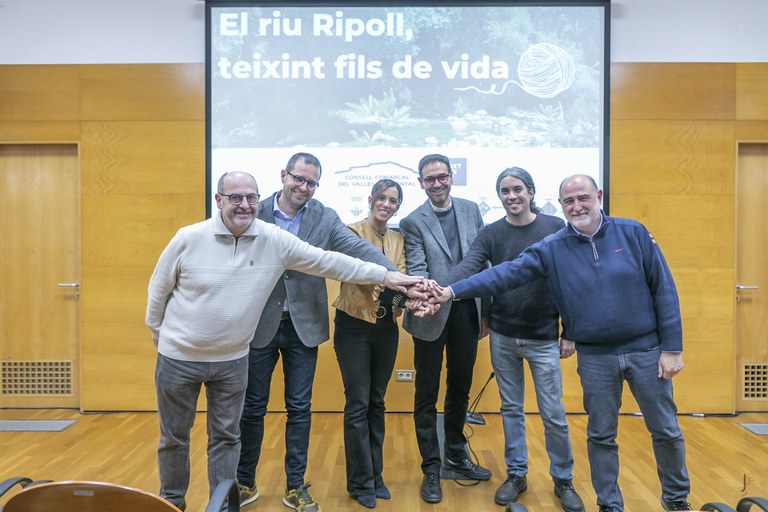 El Consell Comarcal rep 1’5 milions d’euros dels fons europeus Next Generation per a la millora dels camins fluvials de l’entorn del riu Ripoll