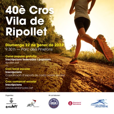 El Cros Vila de Ripollet celebra aquest cap de setmana la seva 40a edició.