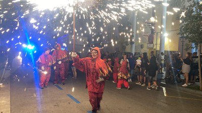 El Correfoc Infantil és un dels actes d'aquest divendres.