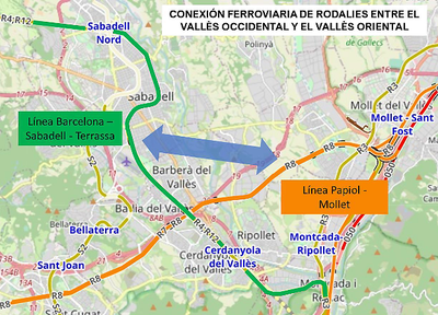 El Ministeri de Transports i Mobilitat licita un estudi per valorar la connexió de l'R4 i l'R8 i afegir una estació a Ripollet.