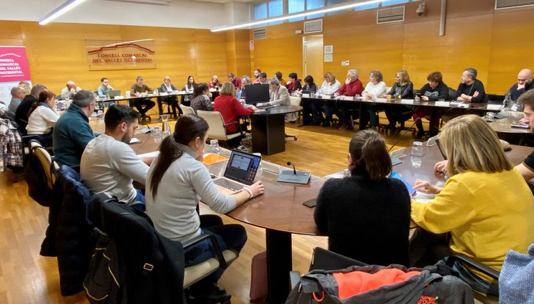 El Ple del Consell Comarcal trasllada a la Generalitat la voluntat de treball conjunt de la comarca