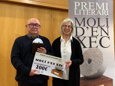 Salvador Vendrell Grau, tercer premi Molí d'en Xec amb Montserrat Casamitjana.jpeg